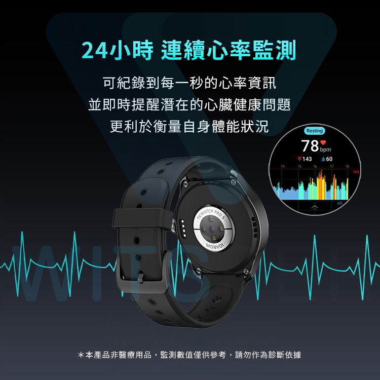 Mobvoi TicWatch Pro 5 GPS軍規智慧手錶|卓越防護全面進化|WitsPer 智選家